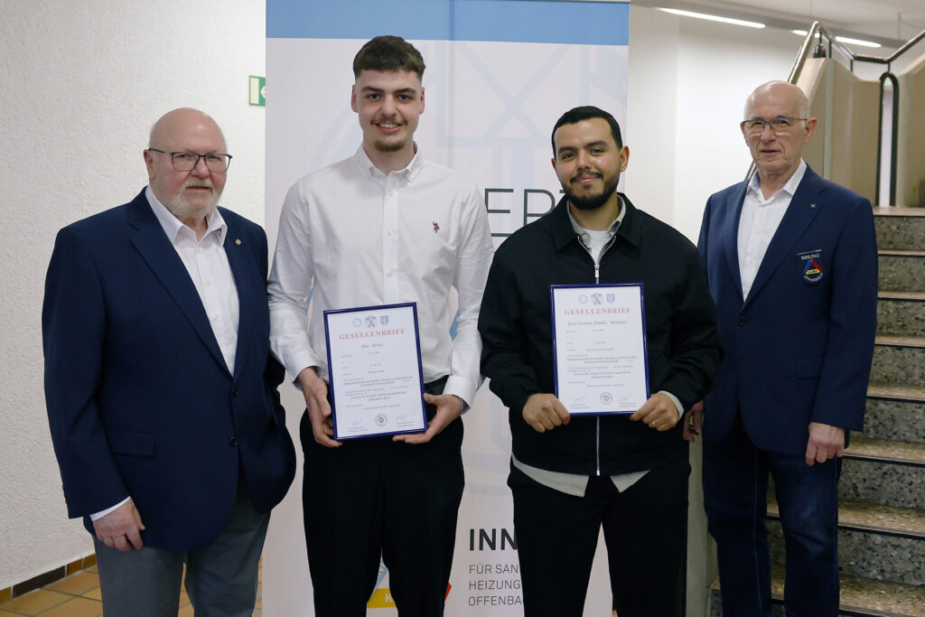 Die zwei Prüfungsbesten